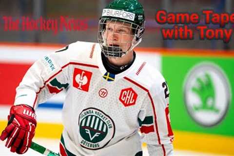 Game Tape with Tony: C/W Otto Stenberg of Frölunda HC (2023 NHL Draft)