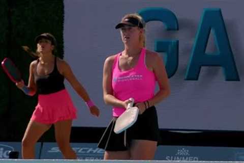 The 2023 Boca Raton APP New York City Open I Women''s Pro Doubles I Championship Court 1