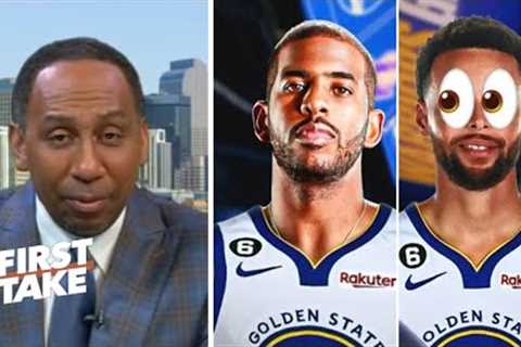 FIRST TAKE | Stephen A. shocked by Wizards to trade Chris Paul to Warriors for Jordan Poole