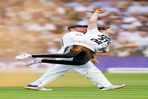 England cricket ace Jonny Bairstow hailed a hero by Rishi Sunak for carting eco-activist off Ashes..