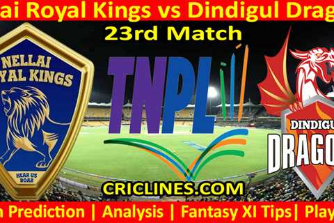 Today Match Prediction-NRK vs DID-TNPL T20 2023-23rd Match-Who Will Win