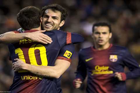 Messi’s tribute to Fabregas – 24hfootnews