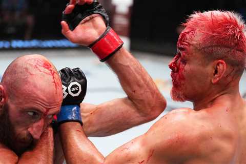 UFC Vegas 76 video: Elves Brener survives bloody war, pulls off crazy comeback upset