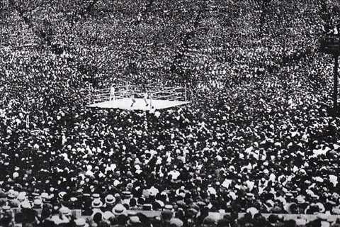 Dempsey vs Carpentier. The First Million Dollar Gate