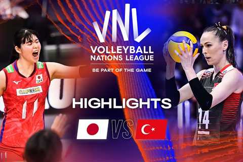 JPN vs.  TUR – Highlights Week 3 | Women’s VNL 2023