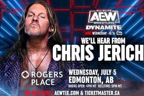 Chris Jericho Segment Announced For 7/5 AEW Dynamite