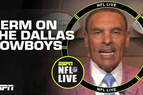 The Cowboys WILTER in divisional play! - Herm Edwards | NFL Live