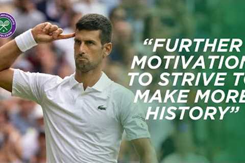 Novak Djokovic feeling pressure to win? Reigning champion through to Third Round | Wimbledon 2023