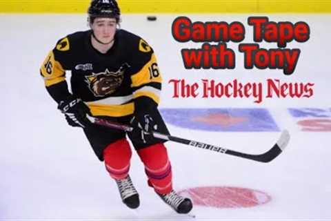 Game Tape with Tony: RW Nick Lardis of the Hamilton Bulldogs (2023 NHL Draft)