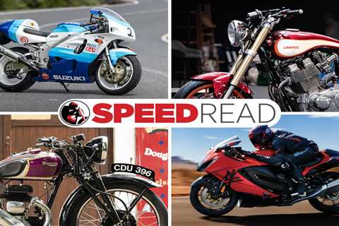 Speed Read: A lush Laverda 1000 Jota custom and more