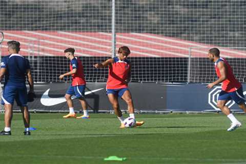 Joao Felix hits new low on return to Atletico Madrid training after flop Chelsea loan as PSG linked ..