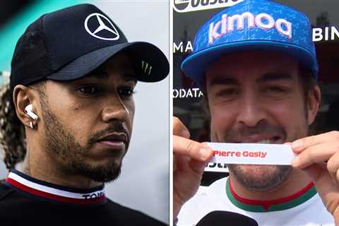 F1 fans take aim at Lewis Hamilton with Brit missing from drivers’ Secret Santa video |  F1 | ..