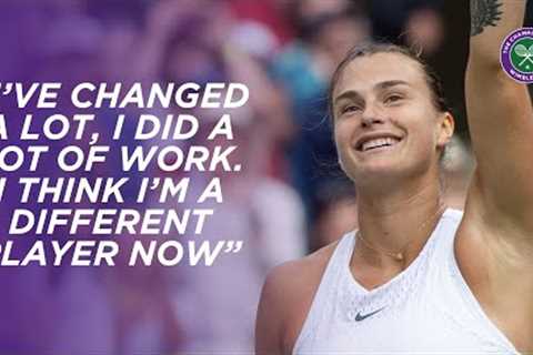 Aryna Sabalenka Dreaming' about winning the Wimbledon title | Wimbledon 2023