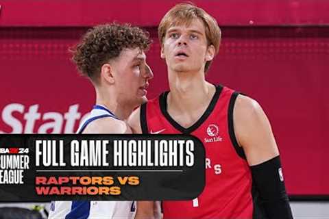 Toronto Raptors vs Golden State Warriors - Full Game Highlights | July 15, 2023 NBA Summer League