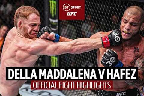 Back and forth action! 🔥 Jack Della Maddalena v Bassil Hafez  UFC Fight Highlights  #UFCVegas77