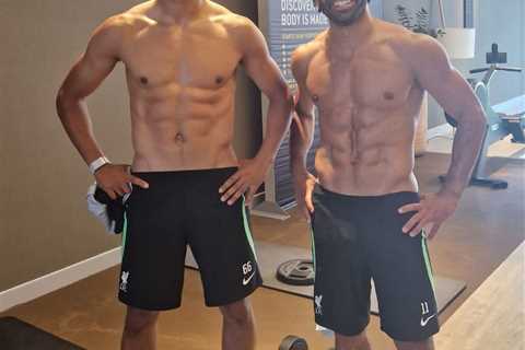 Alexander-Arnold and Salah show off shredded bodies as stunned fans say ‘the Premier League is NOT..