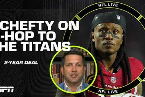 Adam Schefter on how Deandre Hopkins & the Titans came to a deal | NFL Live