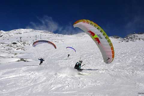 Where to Find Winter Paragliding Near Ski Resorts