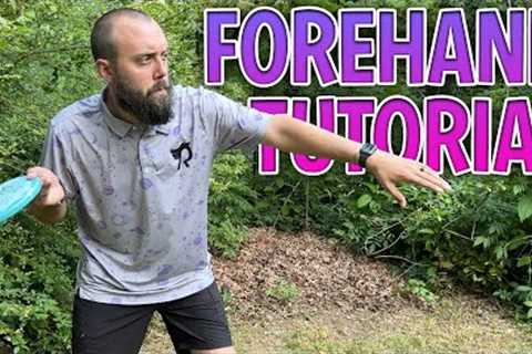 Learning the Basics of Forehand in Disc Golf | Robbie C Beginner Tips