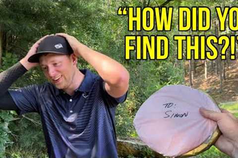 SIMON VS. CASEY AT MY HOME COURSE!!! (Three Disc Challenge)