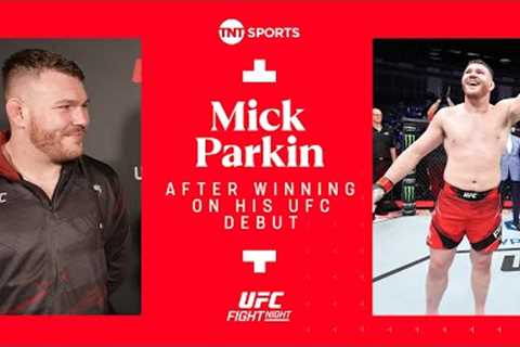 Mick Parkin Post-Fight Interview 🙌 Victorious UFC Debut In London  #UFCLondon