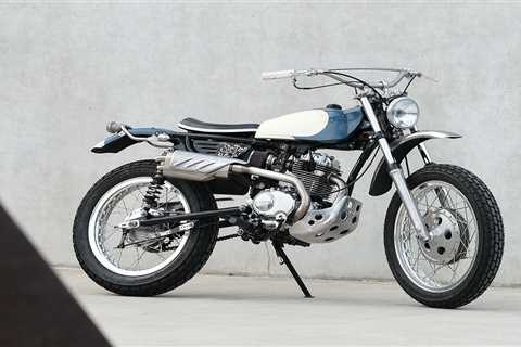 Fever pitch: A Kymco KTR 150 scrambler from Taiwan