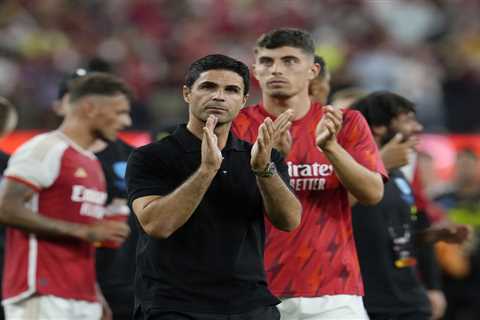 Arsenal boss Arteta blasts Barcelona calling antics ‘not normal’ with Saka and Trossard lucky to..