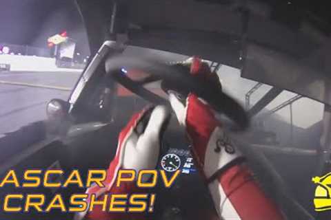 NASCAR''s Most Insane Helmet Cam First Person Crashes 3