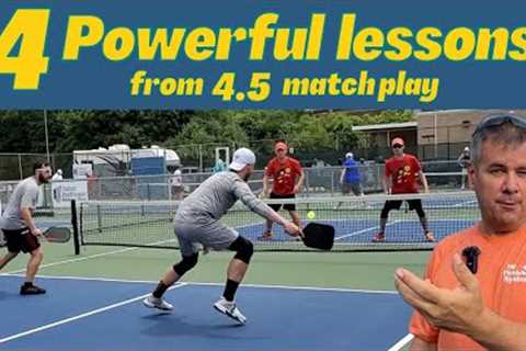 Reduce your Errors with these Pickleball Strategies and Tips