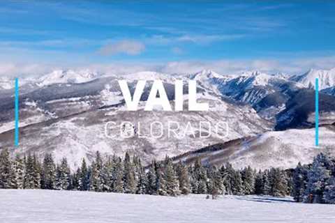 Vail Skiing, Colorado | 4K video