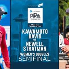 Kawamoto/David and Newell/Stratman face off for a spot on Championship Sunday!