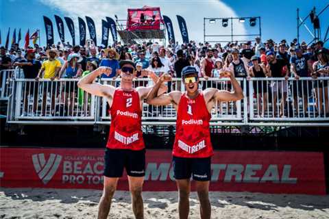 Olympic Beach Volleyball Rankings, updated July 31