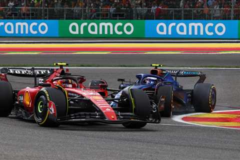 Why Ferrari did not withdraw Carlos Sainz from Belgian GP despite extensive SF-23 damage