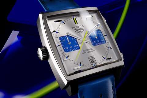 The Tag Heuer Monaco Chronograph Racing Blue