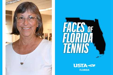 Alachua County’s Anne Koterba named USTA Florida Tennis Volunteer of the Month