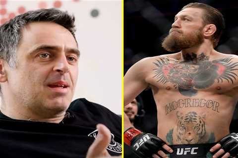 ‘He’s brilliant’ – Ronnie O’Sullivan explains why he’s fascinated by Conor McGregor