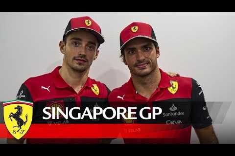 Charles and Carlos’ message after the Singapore GP