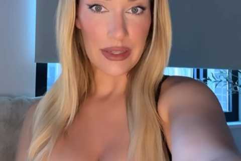 Paige Spiranac bursts out of tight top as she gives advice to stunned fans and says ‘Golf Mommy..