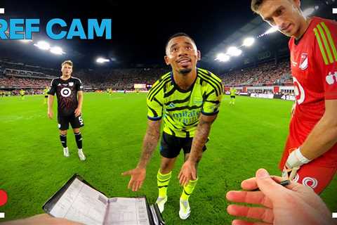 REF CAM | MLS All-Stars vs Arsenal