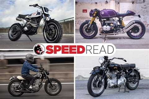 Speed Read: A custom Yamaha XT600 street tracker and more