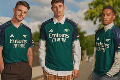 Arsenal Unveils New Green Third Kit - Fans React