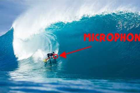 Mic''d up Surfing Brutal PIPELINE! What’s it sound like!? (Wipeouts + Wave Impact Zone!)