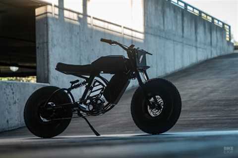 Covert operative: Droog Moto’s custom Volcon Brat e-bike