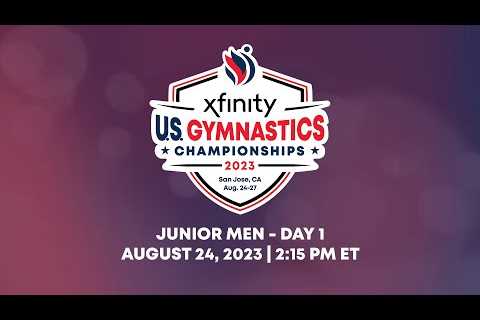 2023 Xfinity U.S. Gymnastics Championships - Junior Men - Day 1