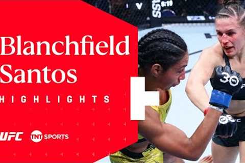 A combination game 💪  Blanchfield vs. Santos  UFC Singapore Highlights