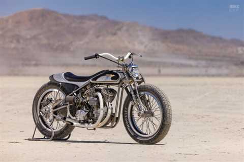 Meteor: A 1946 Harley-Davidson WL flat tracker from Japan