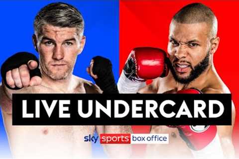 LIVE BOXING!  Liam Smith vs Chris Eubank Jr 2  Live Undercard