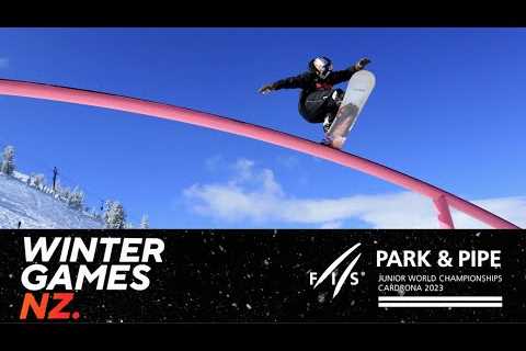 FIS Park and Pipe Junior World Championships 2023 | Slopestyle Finals - Cardrona (NZL)