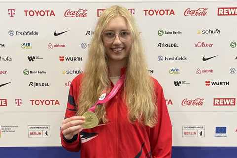 “An Amazing Feeling”—Swimmer Wins Gold, Twice