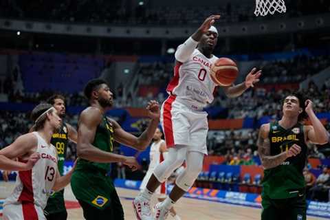 Another Canadian comeback stalls in second half in FIBA World Cup loss to Brazil